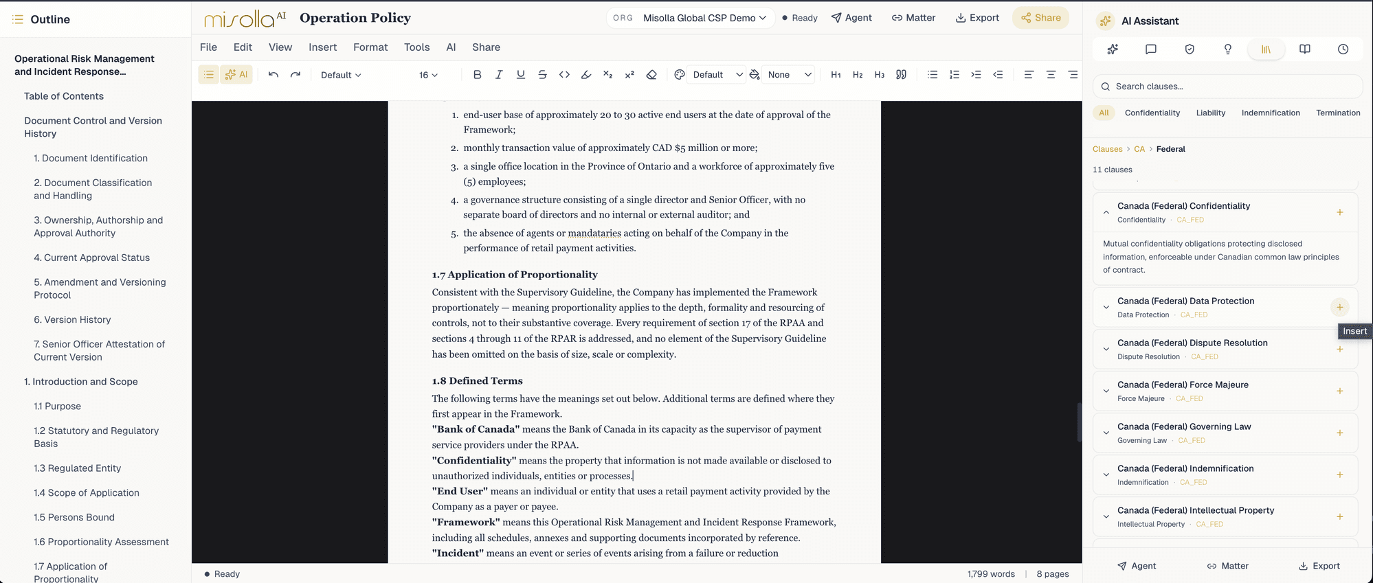 Misolla Cowork — collaborative document hub